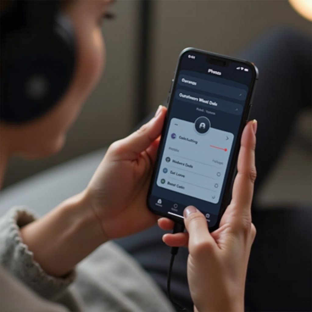 beats settings on iphone