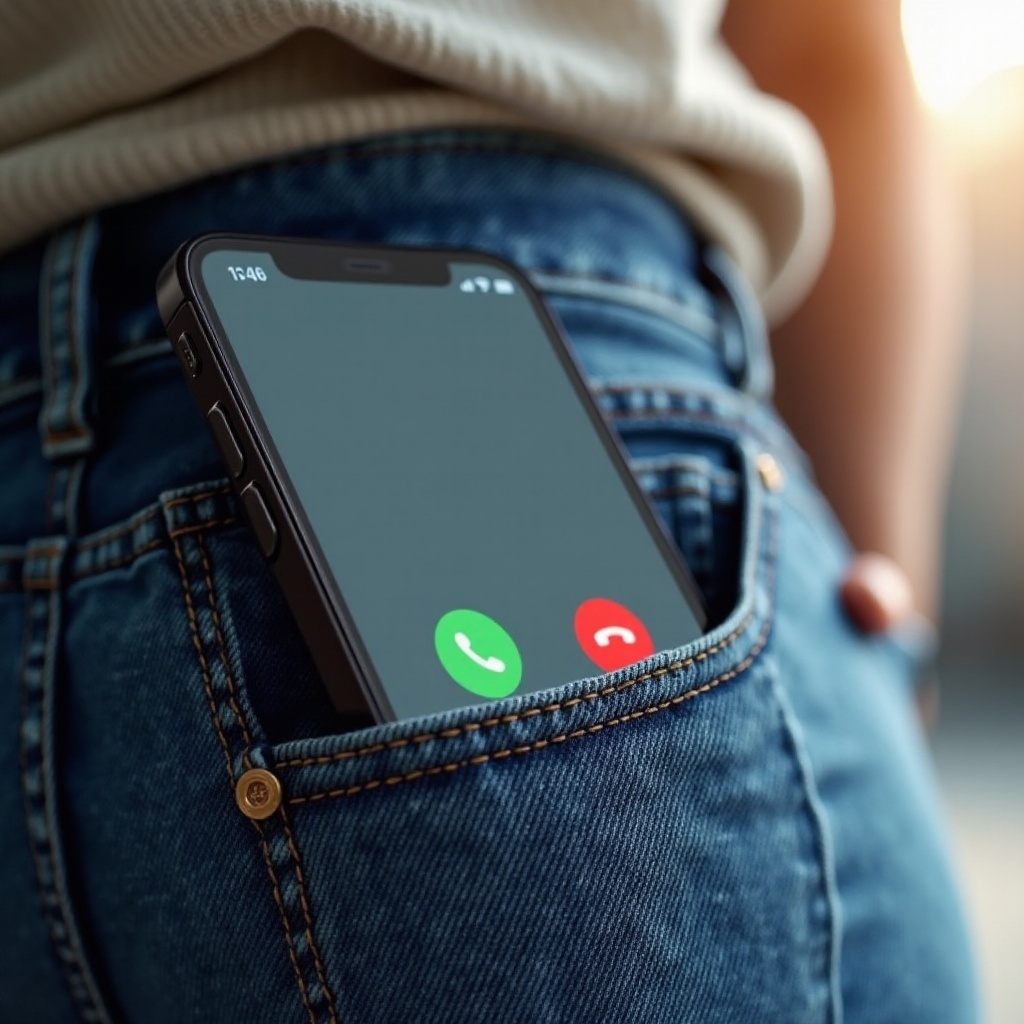 stop pocket dialing iphone